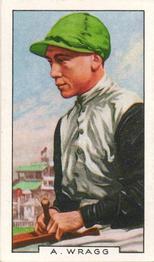 1936 Gallaher Famous Jockeys #7 Arthur Wragg Front